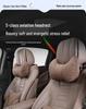 Ideal i6i8L Series Neck & Lumbar Support Pillow - Soft Car Interior Headrest for All Seasons