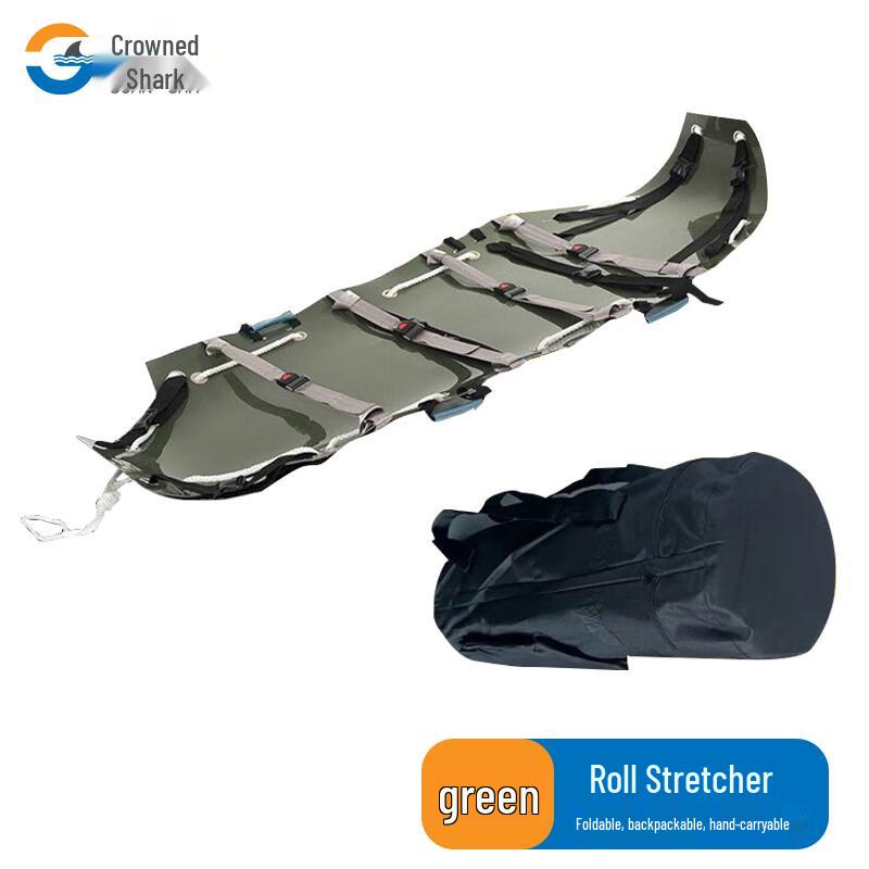 Guansha Stainless Steel Folding Emergency Roll Stretcher