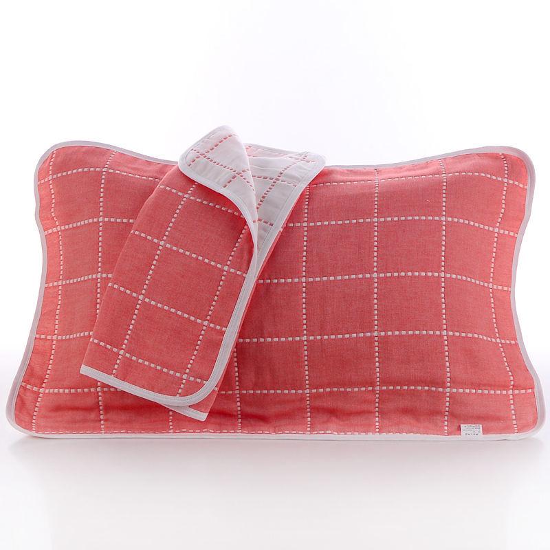 New Jacquard Pillow Towel Breathable Soft Printed Pillowcase Sweating Four Seasons Household Bedroom Pillows Cover Double Sided