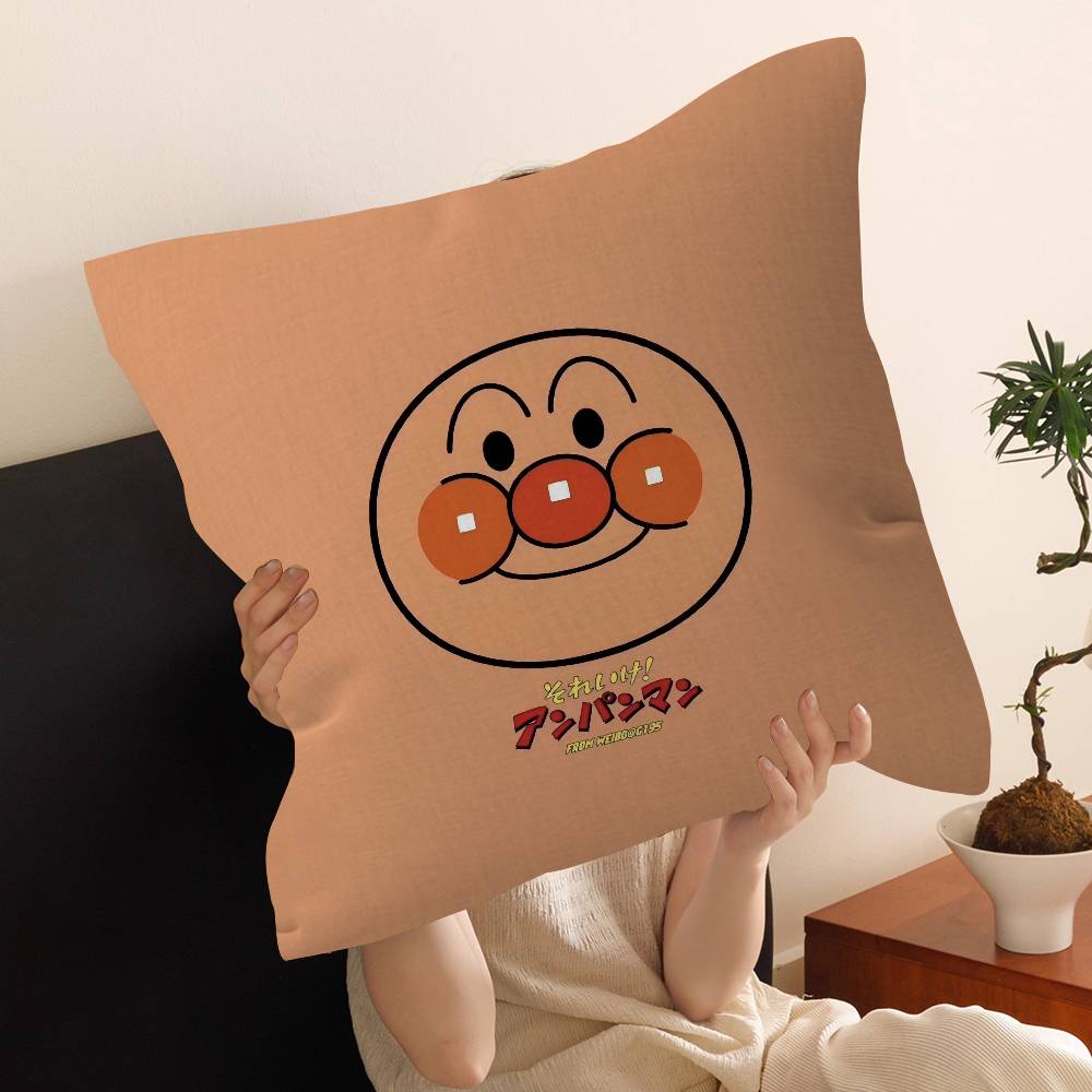 Classic Anime A-Anpanman-Cartoon pillow cover sofa cushion cover home room decoration children gift