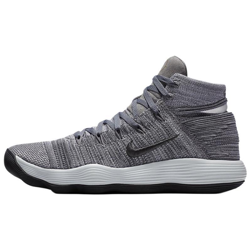 New Nike Hyperdunk 2017 Flyknit 'Cool Grey Black' 917727-007