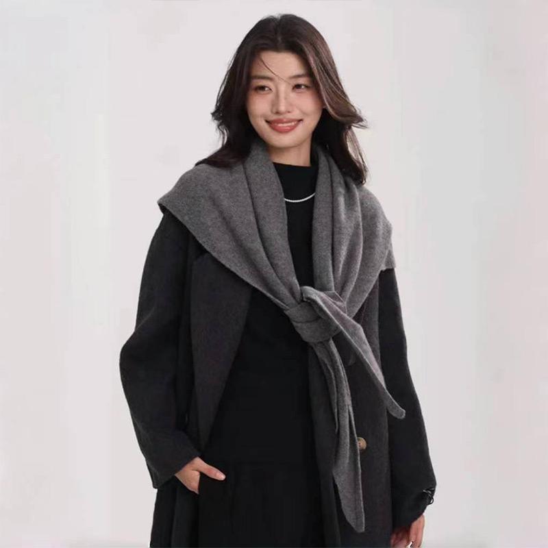 Retro British Triangle Women's Scarf Winter Versatile Super Cozy Scarf Women Comfortable Gentle Sweet Korean Style Muffler