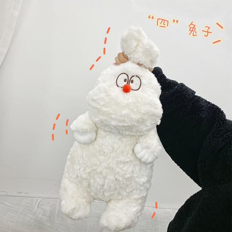 Bobo doll stare cat doll green dinosaur piggy lazy big white rabbit little fox plush toy