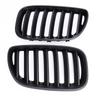 For BMW X5 E53 2004 2005 2006 Car Grille Single Line Front Kidney ABS Front Hood Grill Black 51137113733 51137113734 Accessories