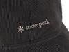 Snow Peak Corduroy Ball Cap Headwear Dark Size M GS-S25FUFBC63, Cap, Hat, Men's/Women's, Charcoal,