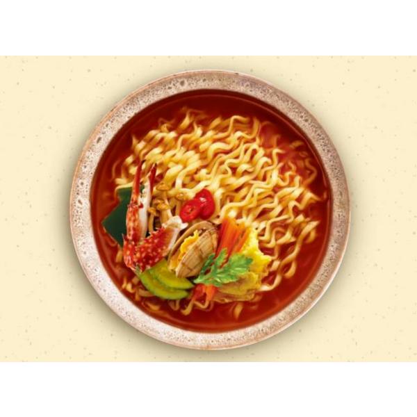 Pulmuone Roasted Crab Noodles 103g, 4 pieces