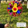 Multistyles Sunflower Windmill Stake Standing Lawn Flower Pinwheel  Outdoor Party Picnic Decor