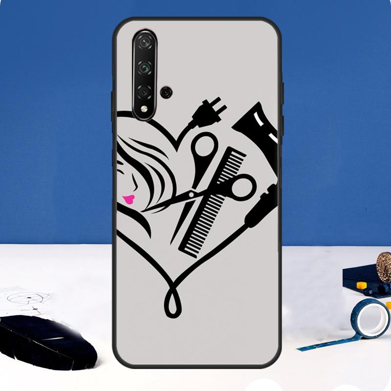 

Hair Stylist Hairdresser Phone Case For Huawei Nova 11 Pro 11i 8i 3i 9 10 SE 5T Y60 Y61 Y70 Y90 Y91 P20 P30 P40 Lite Huawei P30 Lite