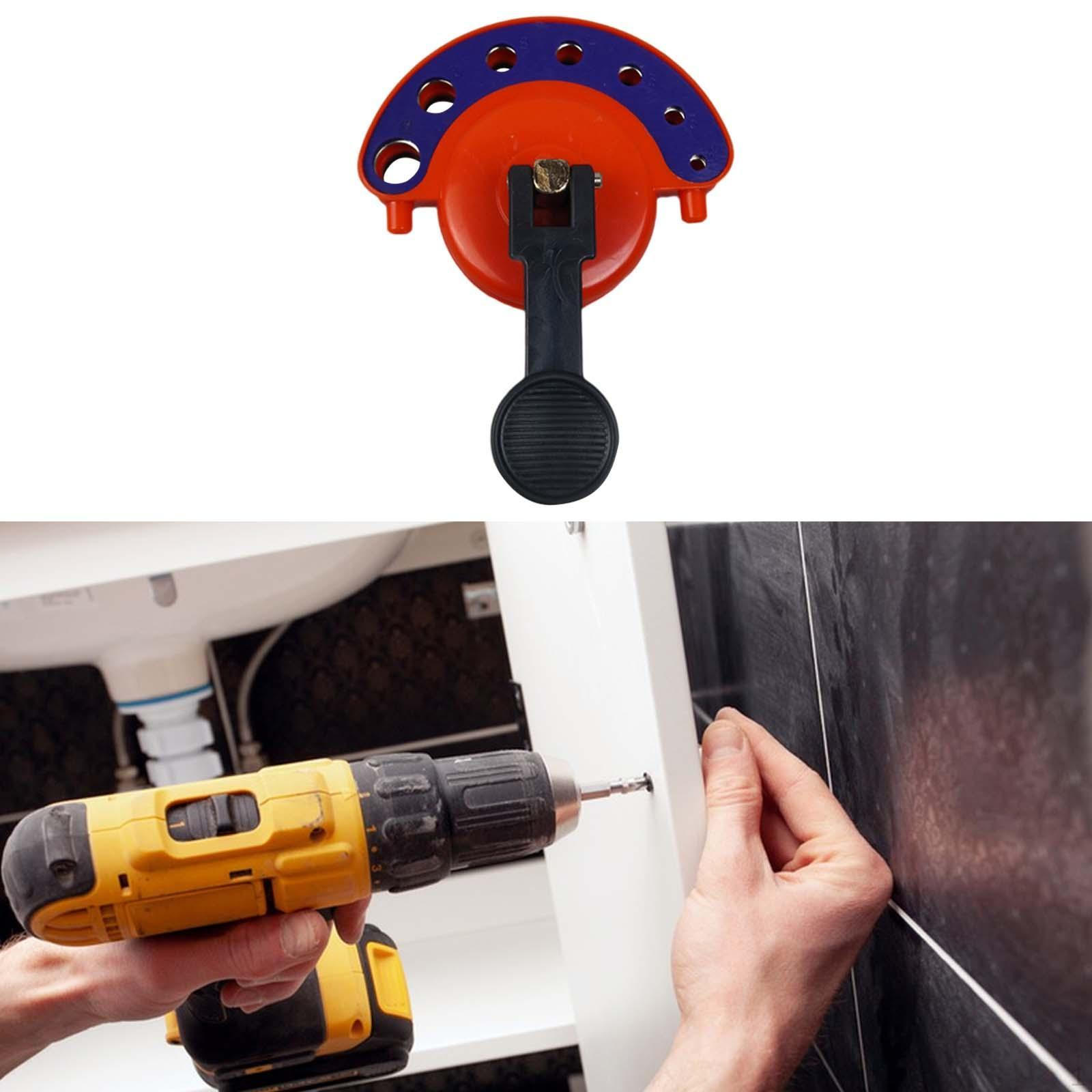 

Локатор для отверстий в стекле и плитке, регулируемый от 4 мм до 12 мм, гранит No Accessories