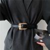 Black Versatile Waist Belt For Women Summer Fashion Essential Accessory Coats For
