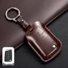 Leather Key Case for Volkswagen Models: T-Cross, Lavida, Lamando, Bora, Tiguan, Sagitar, Polo, Magotan, Passat, Tharu