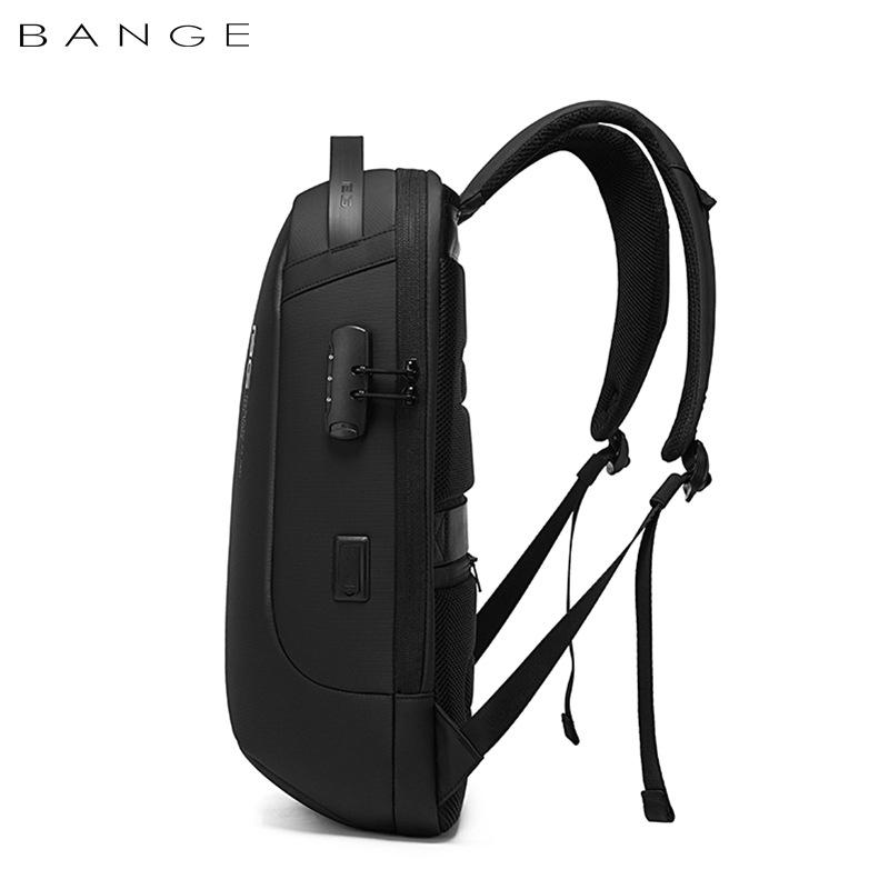 BANGE Diebstahlsicherer Leichter Laptop-Rucksack für Business und Freizeit