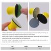 Sand Paper Backing Elastic Hand Sanding Block PU Foam Sanding Disc Holder For Hook & Loop Sandpaper