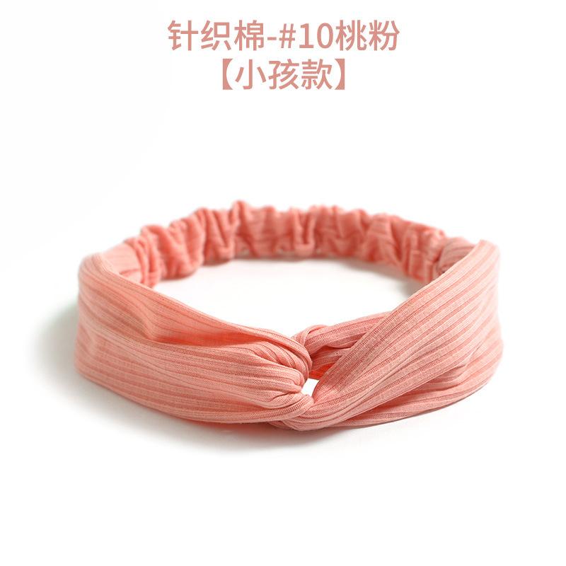 Elastic Crossed Headband Solid Color Knitted Cotton Suede Headband Ladies Hair Accessories Hair Band Headgear