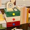 1/3Pcs Large Capacity Desk Organizer Boxes Multipurpose Waterproof Dust-proof Stackable Drawer Storage Boxes
