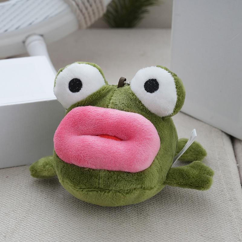 Frog Cute Stuffed Animal Keychain With Pp Cotton For Kids Gift