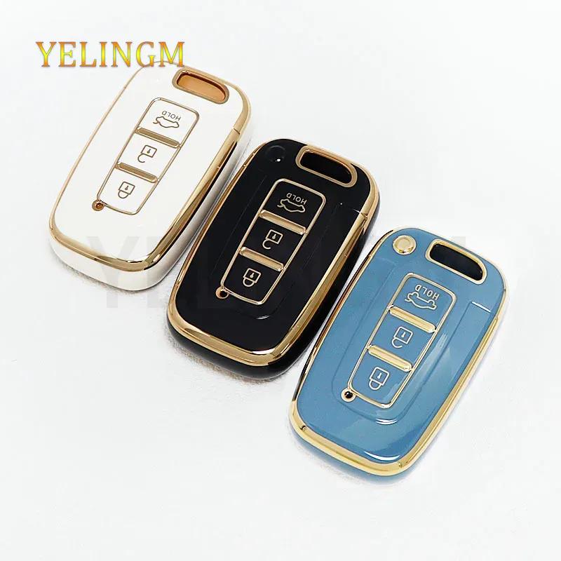 For Kia Sportage K5 K2 Sorento Optima Forte For Hyundai Ix35 Elantra Sonata Soul Tucson Tpu Car Remote Key Case Cover Shell Fob