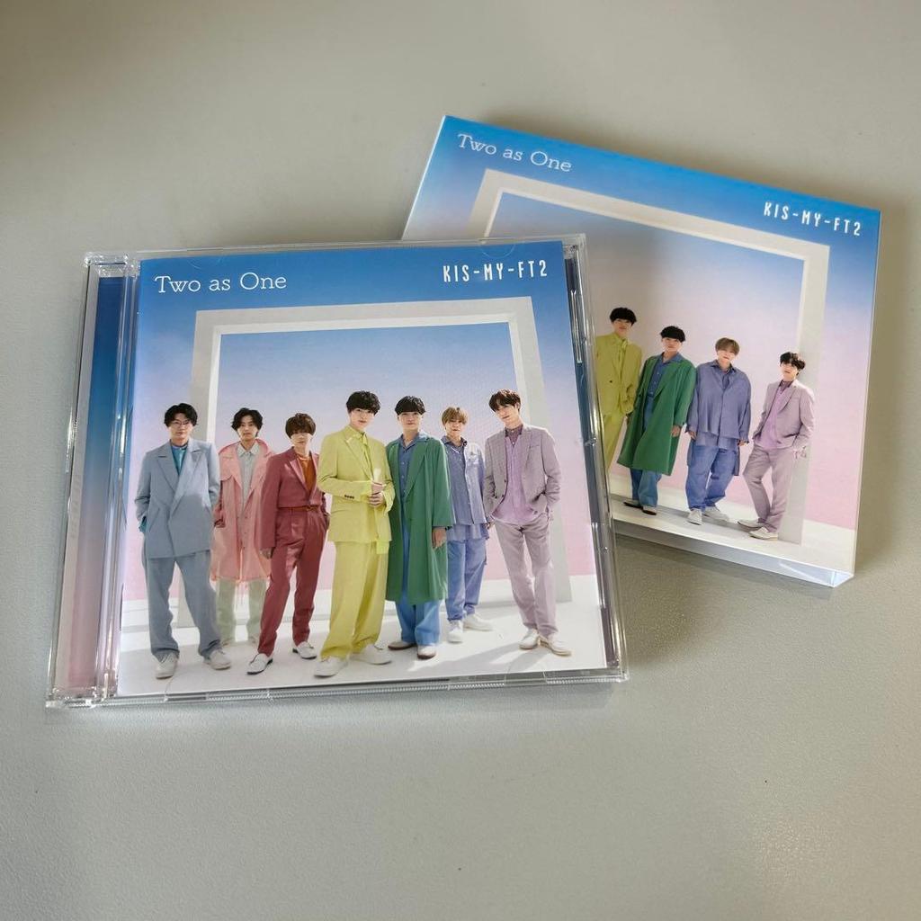 Used Kis-My-Ft2 Two As One 3-Disc CD Set Bundle