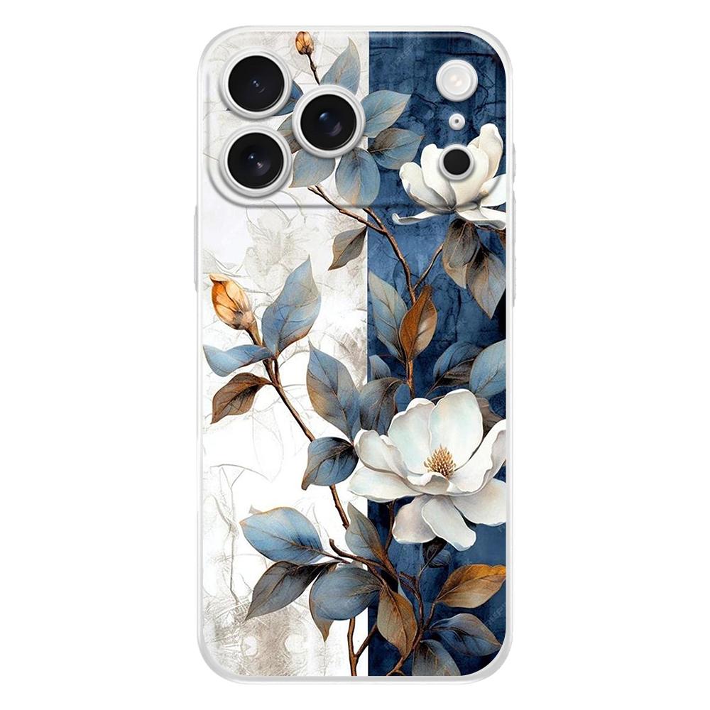 Soft Clear TPU Phone Case For iPhone 17 Air 16E 16 11 15 14 Pro MAX 12 13 7 8 Plus SE Easter Cover Summer Fruits Lemon Print