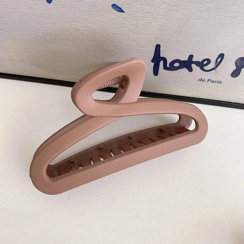 Pinces à cheveux vintage à motif géométrique creux, style crabe et requin, accessoires pour cheveux de fête pour femmes