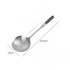 Stainless Steel Strainer for Household Kitchen and Dining, Extended Grease Trap for Scooping Noodles, Long-handled Filter Screen