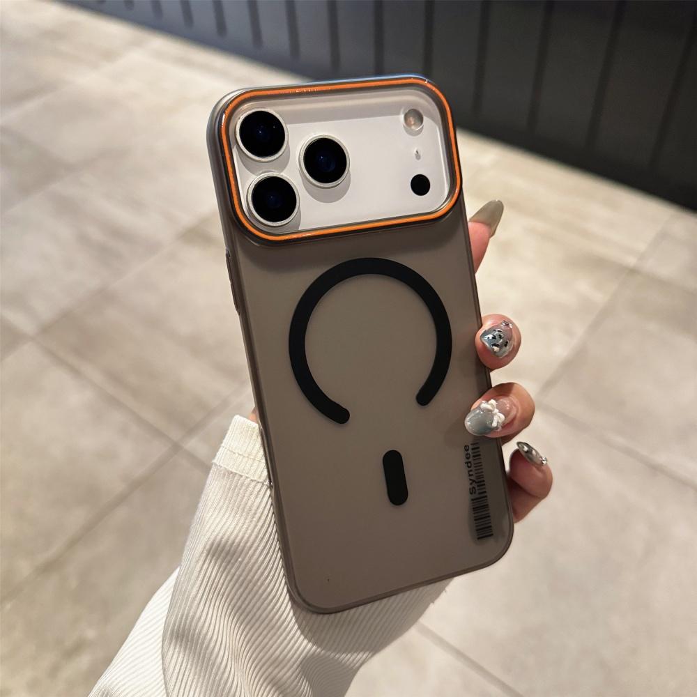 

Fashion INS Candy Color Translucent Frosted Magnetic Charge Case For IPhone 17Pro Max Air 16 15 14 13 12 11 Plus Anti-Drop Cover iPhone17 Pro