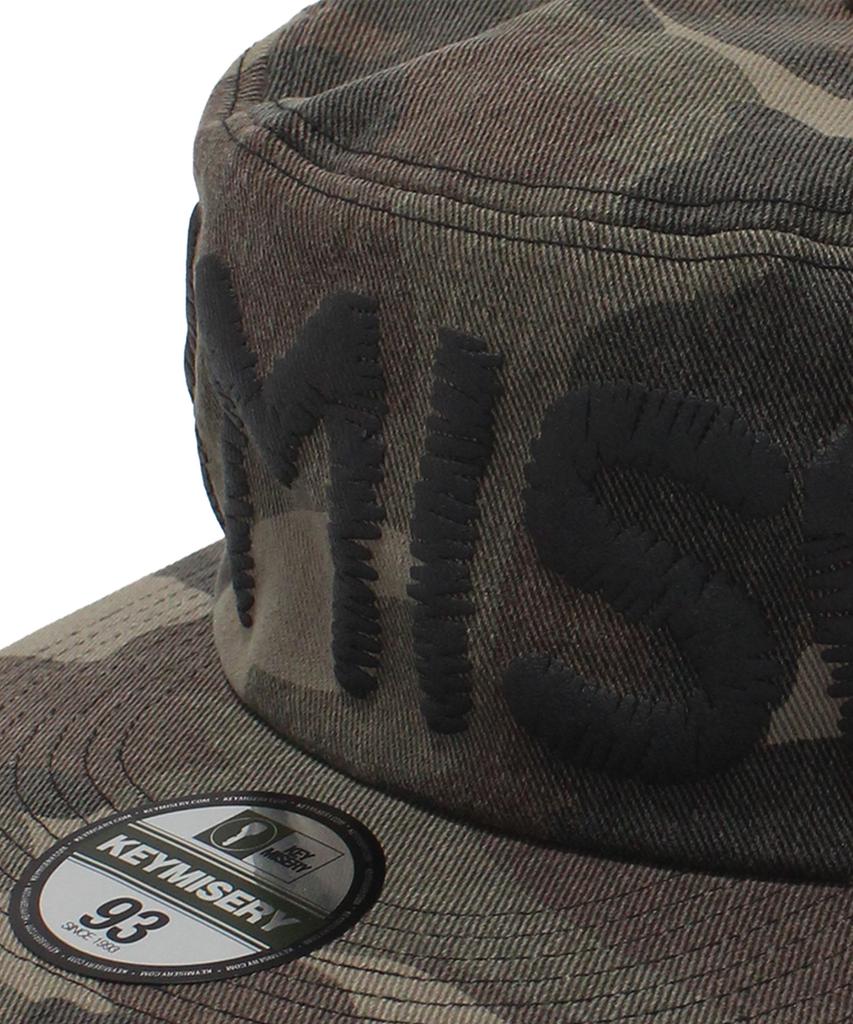 KEYMISERY Whisper Pillbox Cap (Camo)