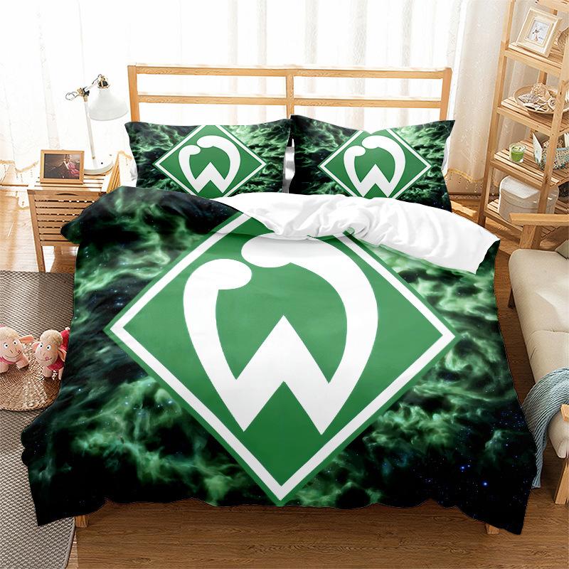 Bedding Four-Piece Set, Digital Printing Bedding, Football Basketball Quilt Cover Printing
