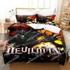 Anime Devilman Crybaby Beding Set 3D Printed Suitable for Bedrom Soft with Soft Fabric Duvet Cover Set With Pilowcases Children Kids Home Textile