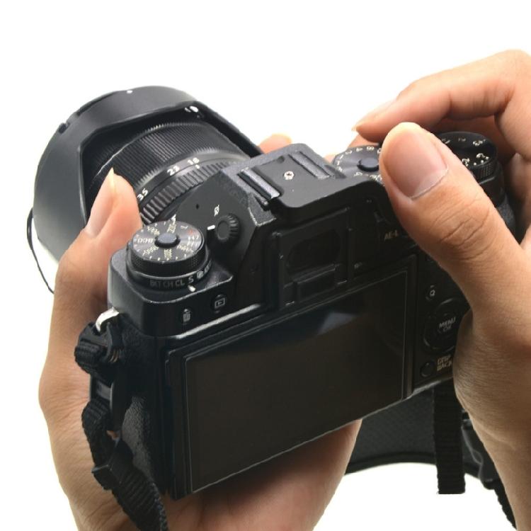 Slip proof Camera Thumb Grip Hot Shoe Fit Durability Aluminum Ergonomic Support Plate For XT1/2/3/10/20/30