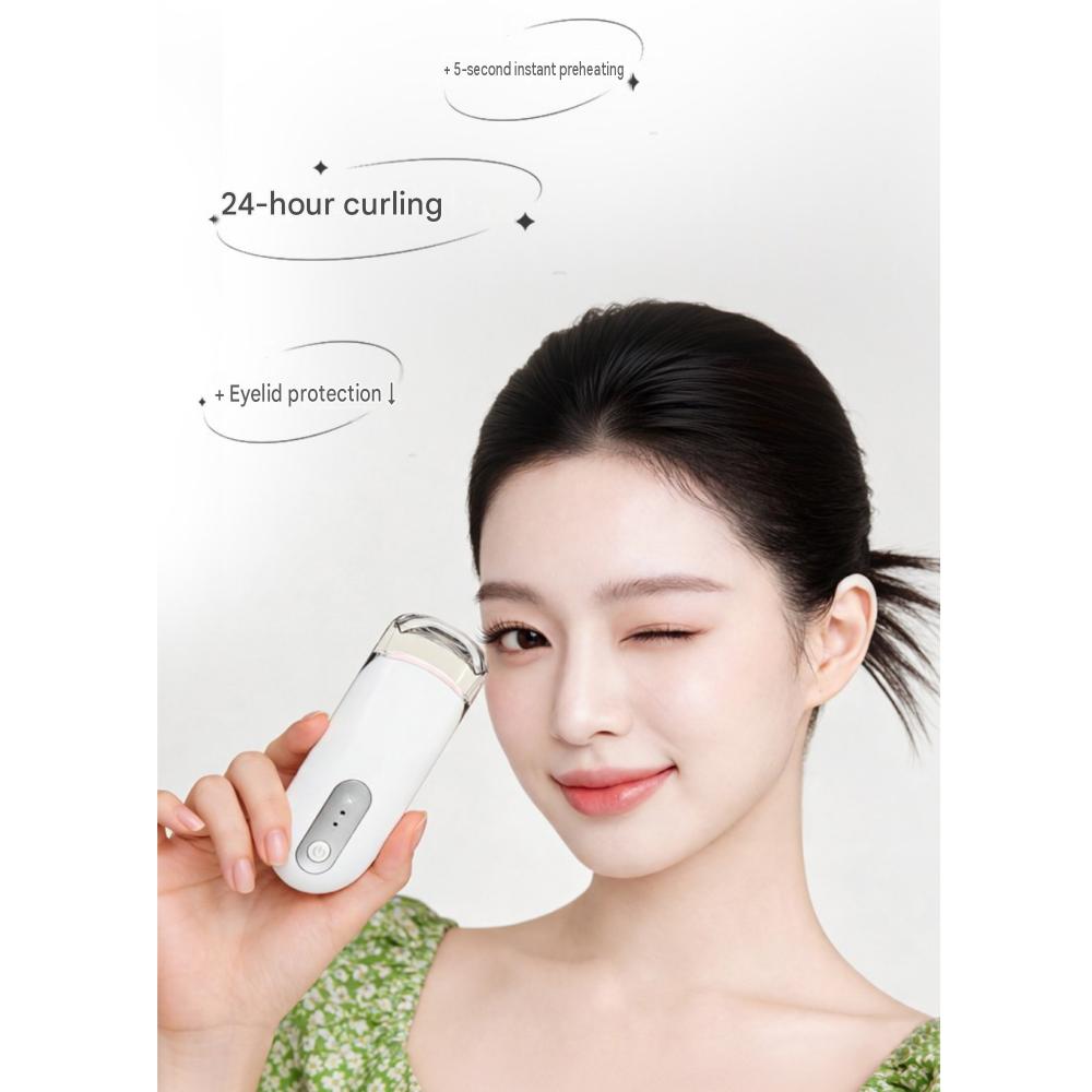 Luxeed Eyelash Curler, 10-Second Heating, 24H Continuous Heating, Color, Type-C Charging, 2-Level Temperature Control, Mini Portable Curler