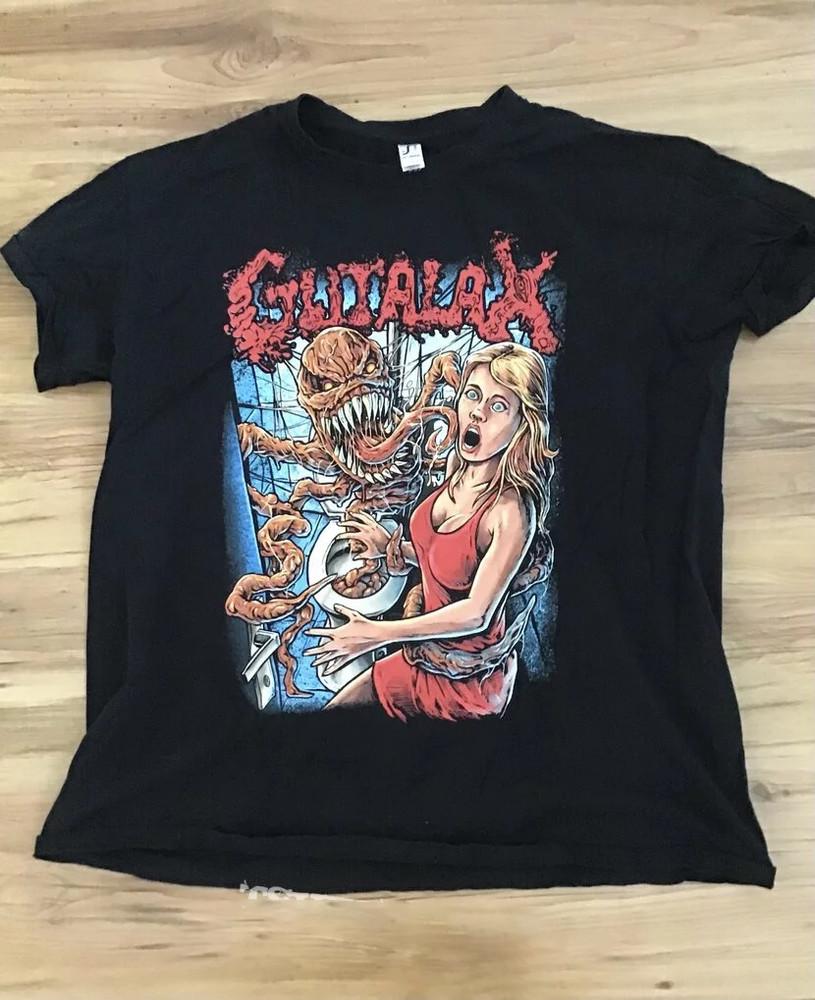 Rare! Gutalax shirt Band Tour Concert  BL382 Unisex T-Shirt XXXXL