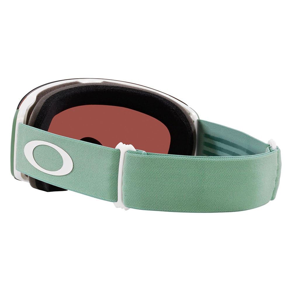 Oakley Flight Deck M Matte Sage Gold Iridium Free Size Goggles, Jade/Prizm Lens,