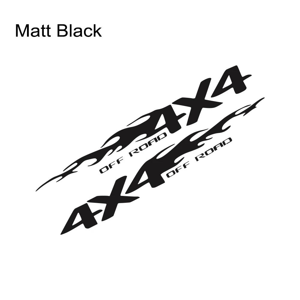 Auto 4x4 Off Road Aufkleber Pickup Grafiken Dekor Decal für Ford Ranger F150 Nissan Navara Mitsubishi L200 Triton Dodge RAM 1500 100X13CM