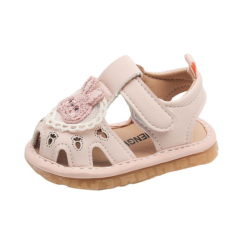 Fashion Girls Shoes Summer New Kids Sandals Anti Slip Baby Shoes Simple Child Call Shoes Soft Soled Girl Sandals