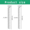 Plant Trunk Protector, Insect and Squirrel Resistant, Rodent Resistant, Made of Plastic Material, Tree Cover, Gardening Tools, 2pcs Large, 2pcs Small
