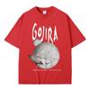 Frankreich Metal Band Gojira From Mars To Sirius Flying Whales Musikalbum Grafik T-Shirt Unisex Wounisex Vintage Gothic Rock T-Shirts Bl