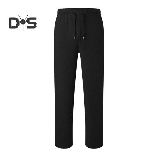 Damen Herbst Winter Hose Kordelzug Elastische Taille Weites Bein Locker Weich Einfarbig Taschen Hohe Taille Weich Atmungsaktiv Volle Länge Sporthose Yoga