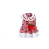 Cute Dog Vest Soft Cat Skirt Fashion Pet Strawberry Dress  Pet Party