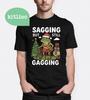 Sagging But Still Gagging Christmas Frog Unisex T-Shirt