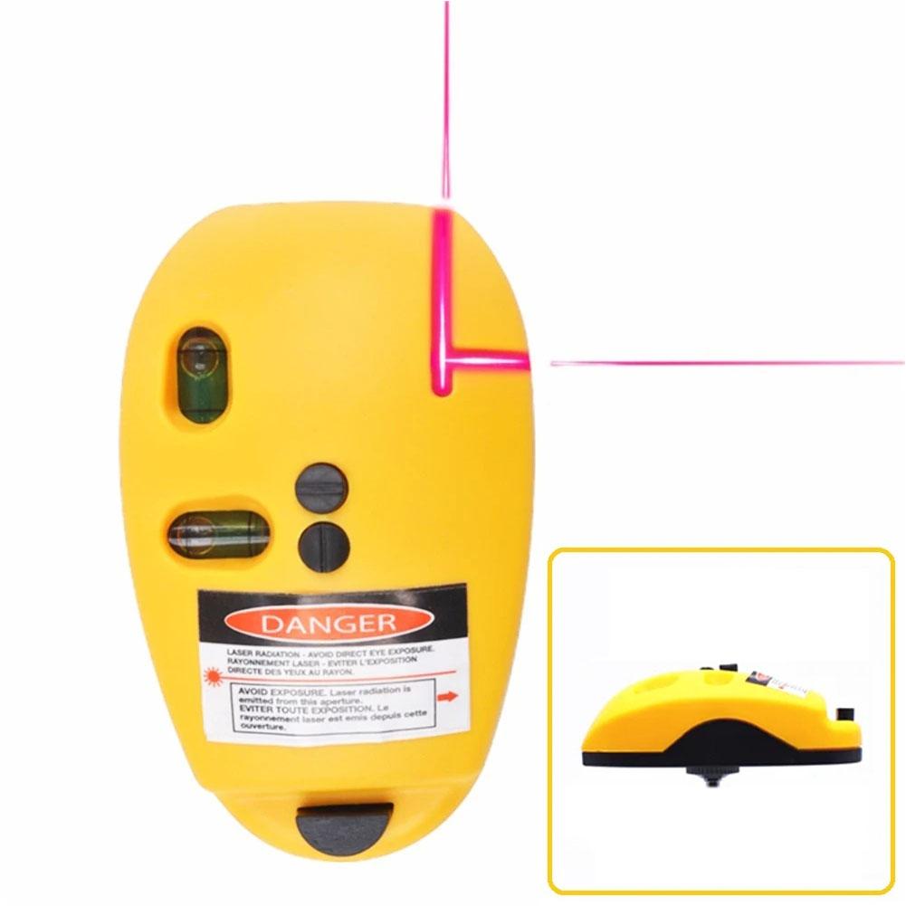 Portable Mini Vertical Spirit Level Tool Laser Levels High-precision Wall Ground Guided Level Line Tester Measurement Gauge Tool