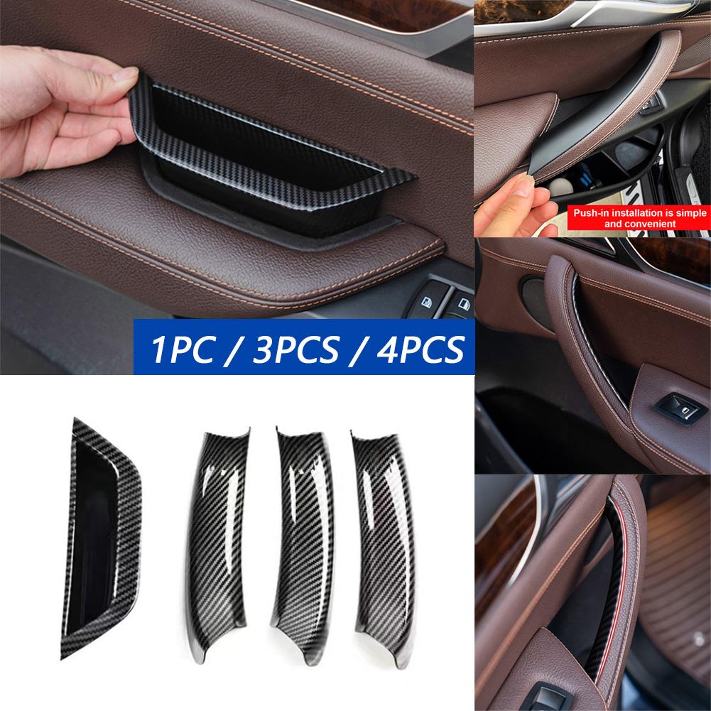 Car Inner Door Handle Panel Pull Protective Cover ABS for BMW X3 X4 F25 F26 2010 - 2016 Interior Accessories