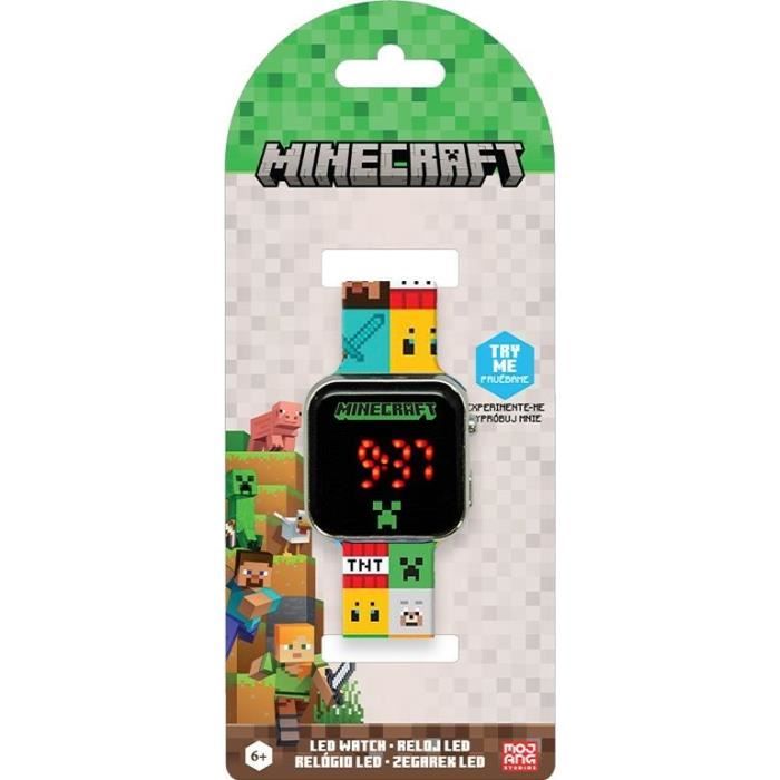 Montre LED Minecraft - KIDS LICENSING - MIN4272