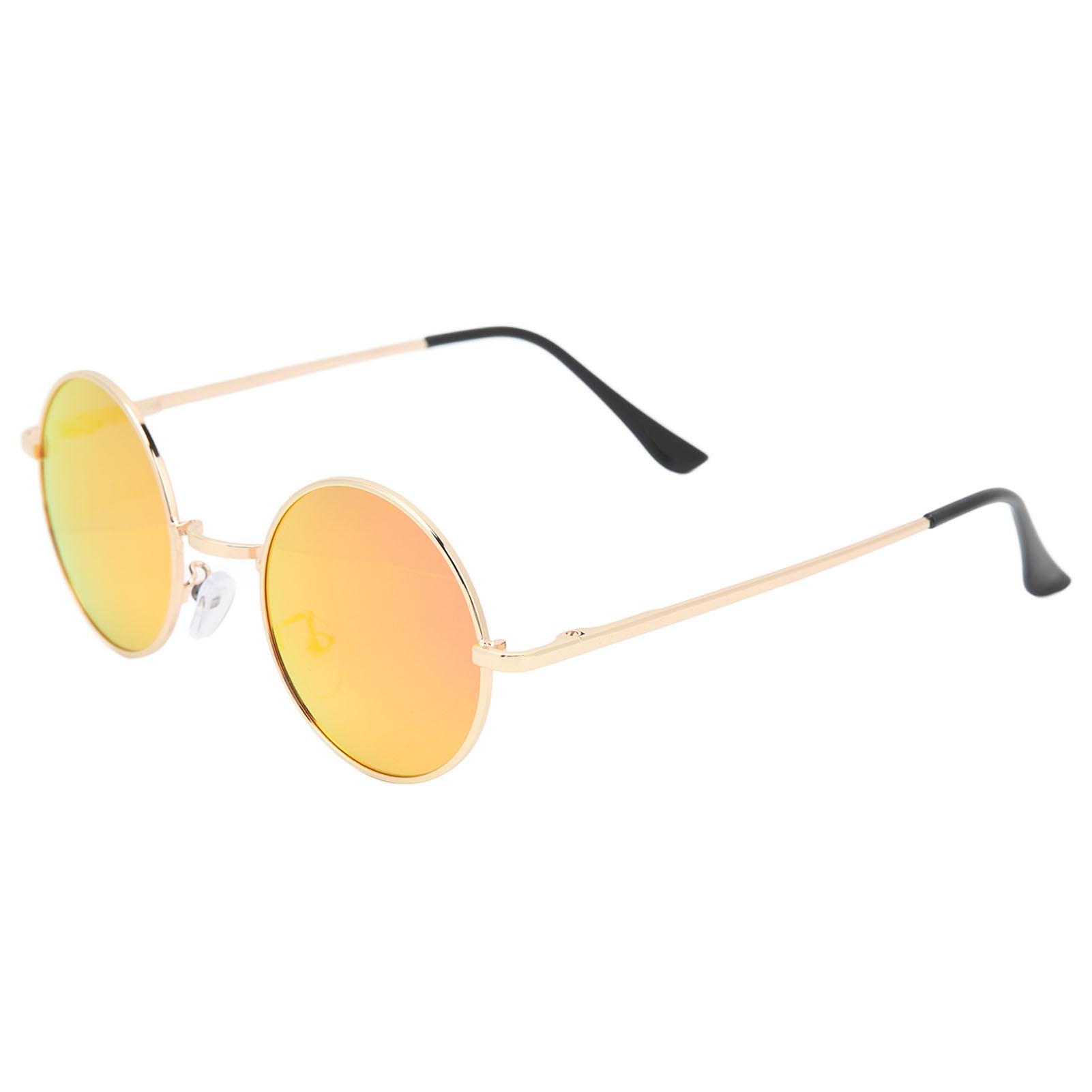 Round Polarized Sunglasses Unisex Anti Glare Sunglasses Driving UV Protection Sun Glasses for Men Women