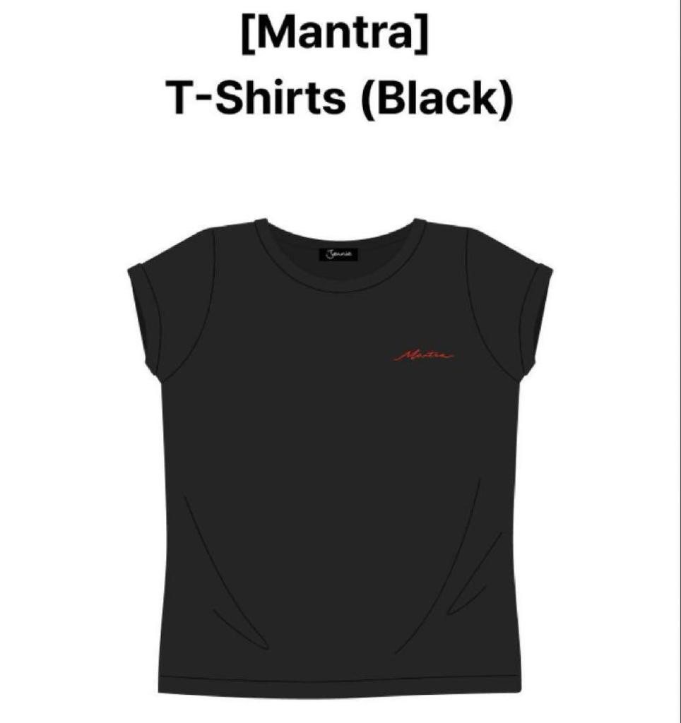 [USED] BLACKPINK Jennie Mantra T-shirt Ruby