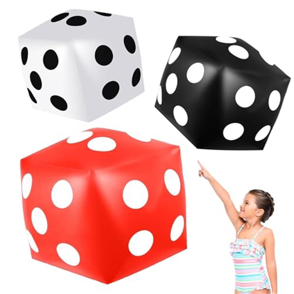 Christmas Decorations Funny Outdoor Inflatable Dice Party Games Entertainment Dot Diagonal Giant Child Adults Game Play Toy
