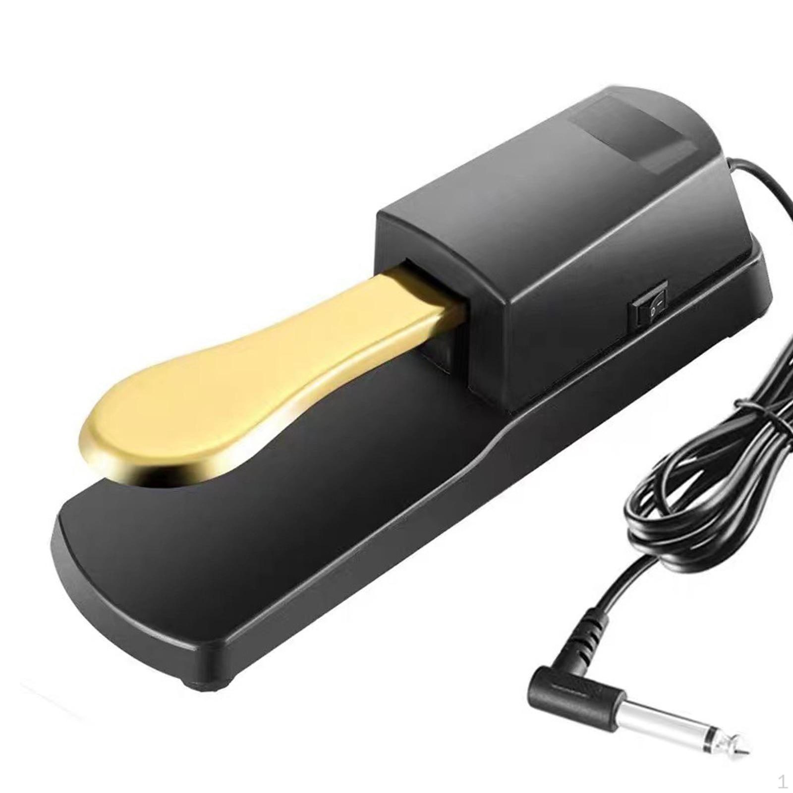 

Педаль сустейна для музыкальных инструментов,компактная,электрическая ножная педаль,универсальная,ножная