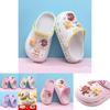 Stylish Summer Children's Hole Shoes For Girls With Soft Anti-slip Eva Sole