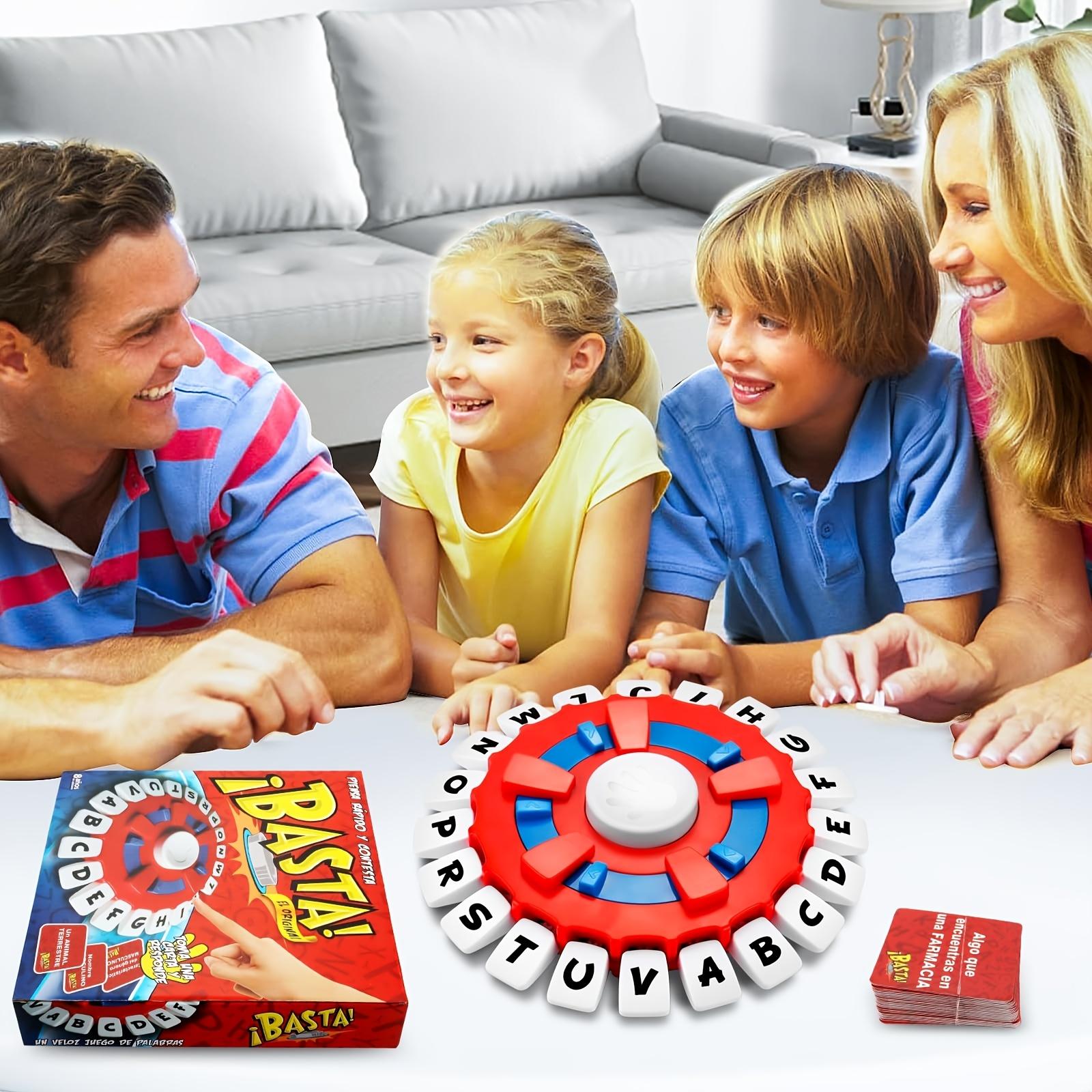 

Basta! Spanish Edition Board Game - Fast-Paced Word Matching Party Game, Plastic Material, Mixed Color, Family Fun for Ages 8+ German