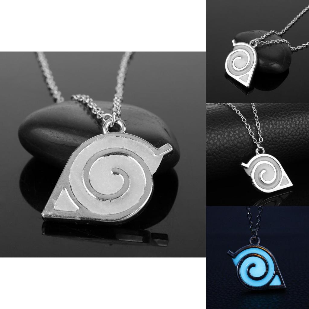 Naruto Luminous Necklace With Liuli Geometric Pendant For Fans And Giftgiving